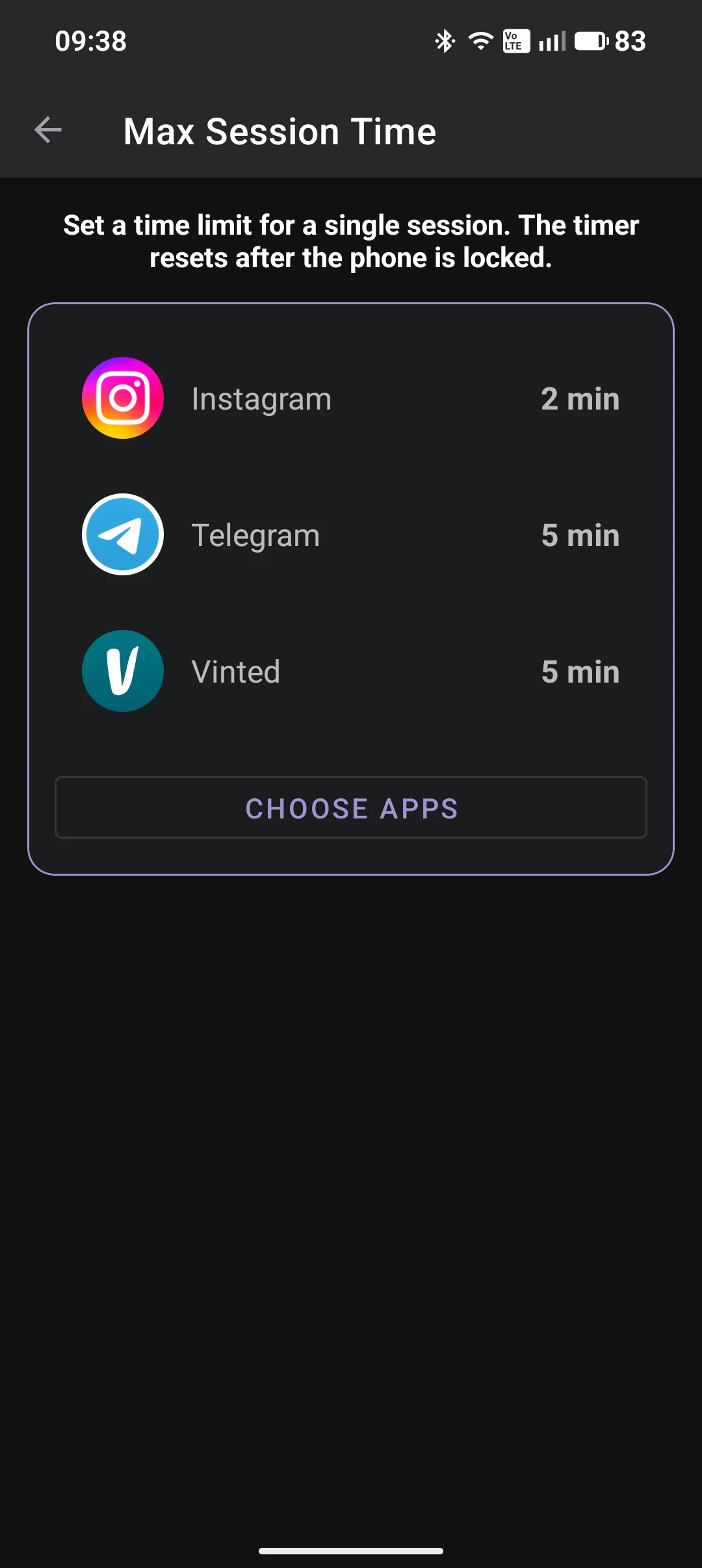 Screen Time Reminder screenshot