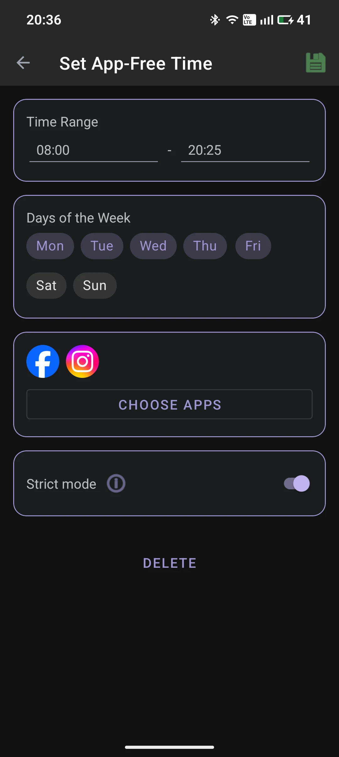 Screen Time Reminder screenshot